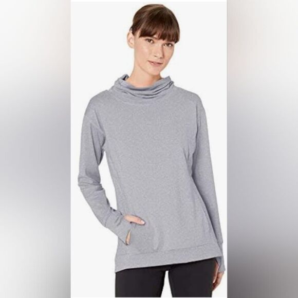 Danskin Women's Comfy Pullover long sleeve gray  Sweatshirt size S - Picture 1 of 9